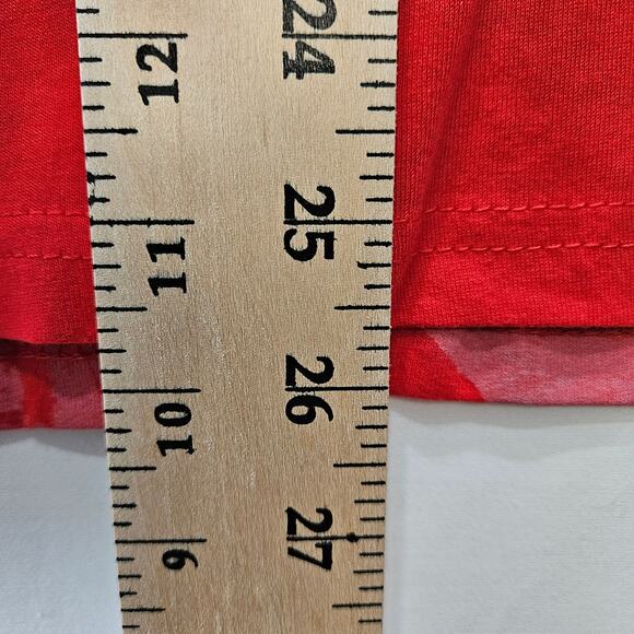 Halloween II Michael Myers Embroidered Graphic Red Tee Size Medium - Picture 7 of 7